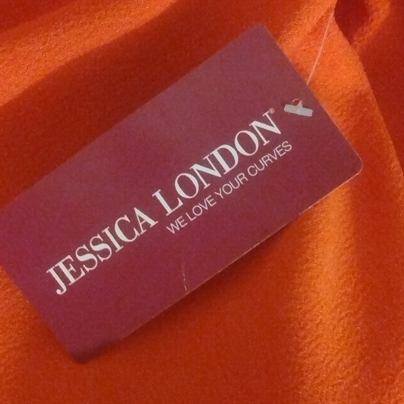 Burnt orange Dress and Matching blazer - Picture 3 of 12